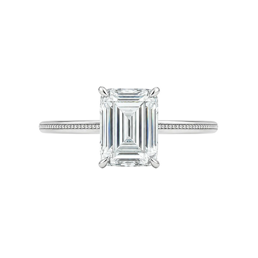 Emerald Cut Solitaire