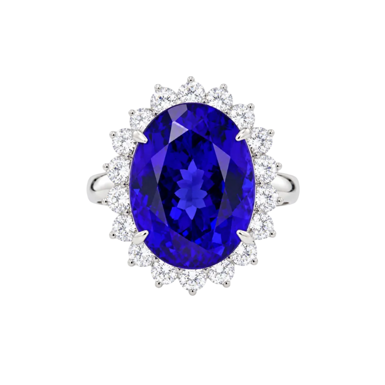 Tanzanite & Diamond Ring