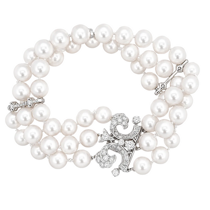 Three Strand Pearl Bracelet