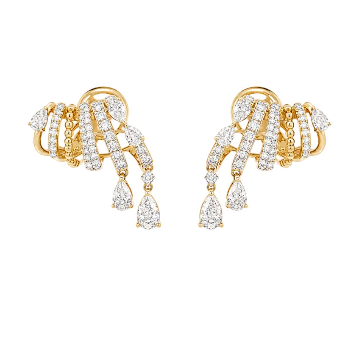 Multi Row Diamond Ear Cuff