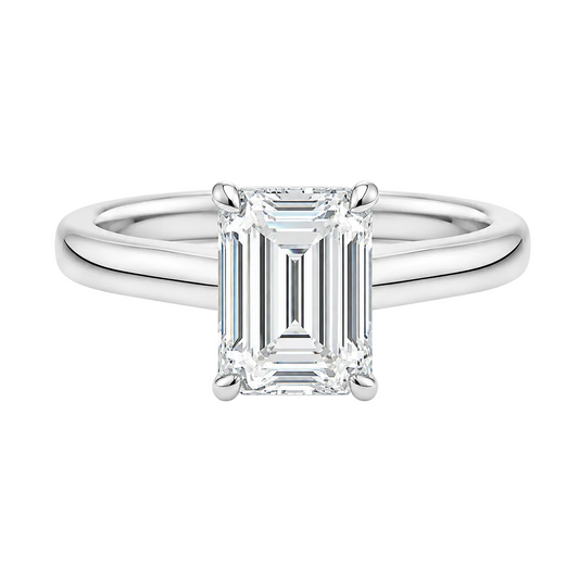 Emerald Cut Diamond Ring