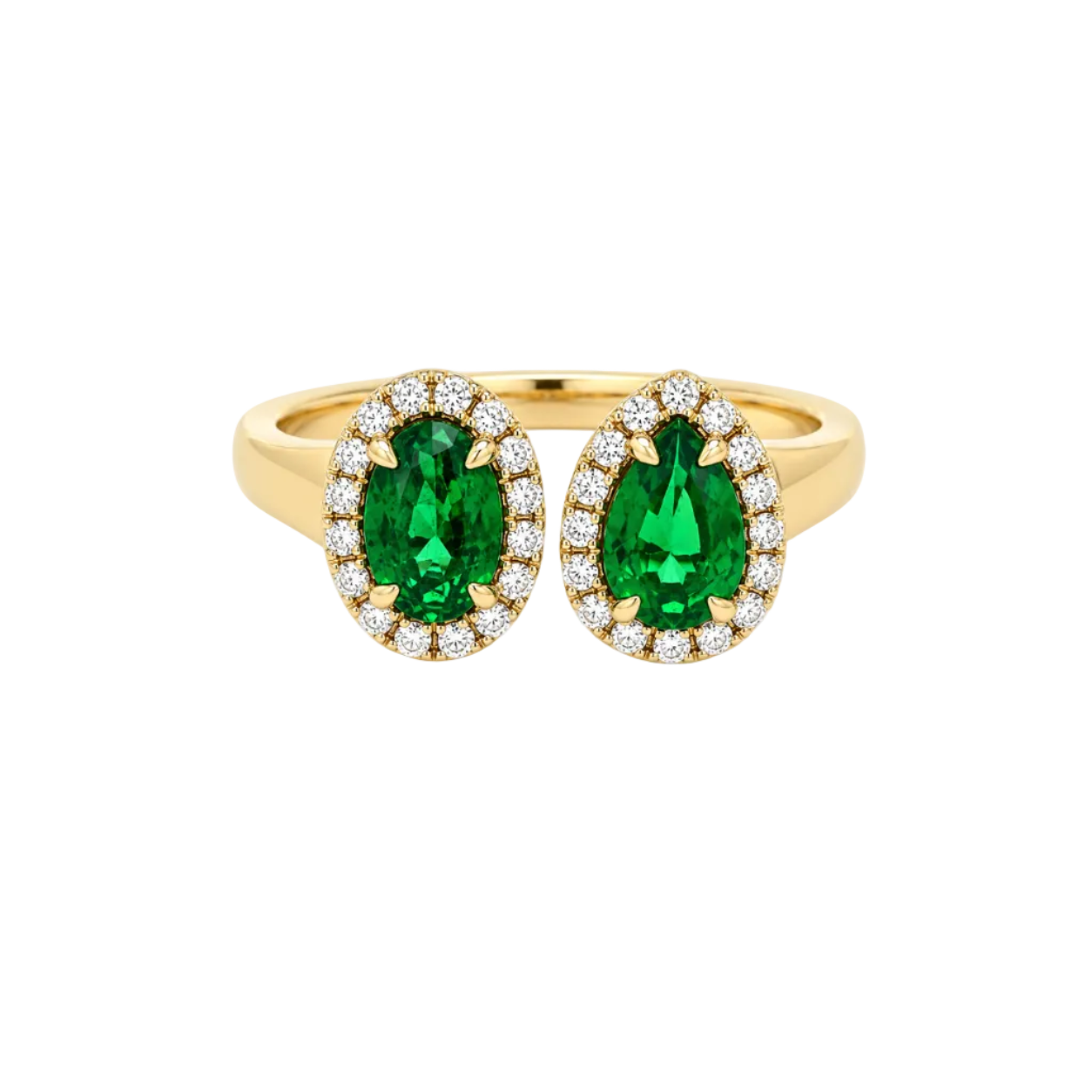Emerald & Diamond Ring
