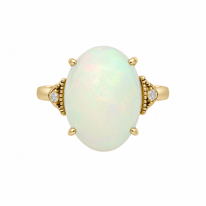 Ethiopian Opal Ring