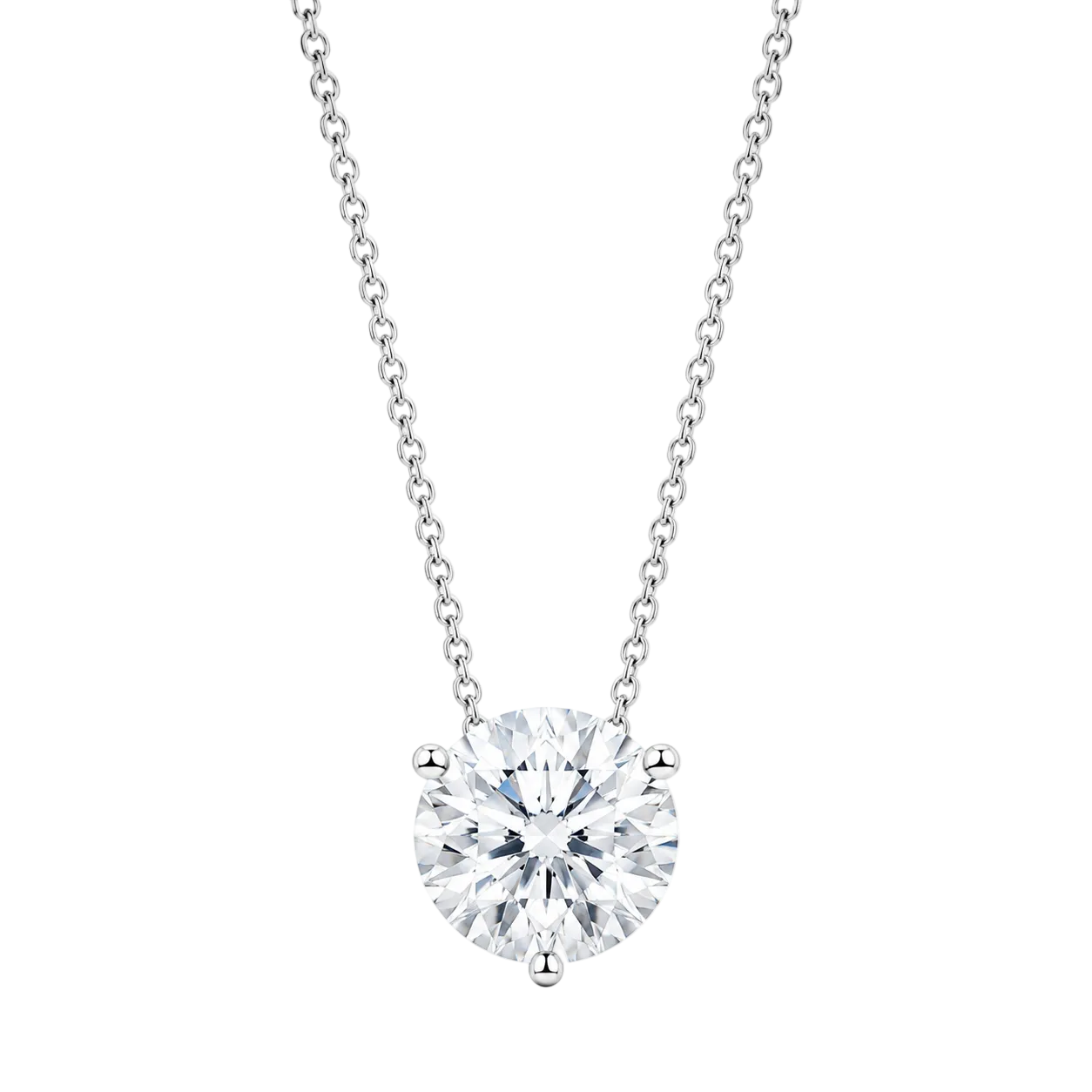 Diamond Solitaire Pendant