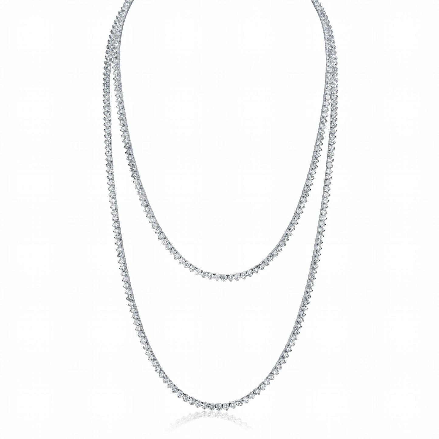 Opera Length Diamond Necklace