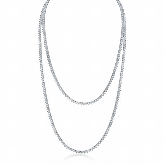 Opera Length Diamond Necklace