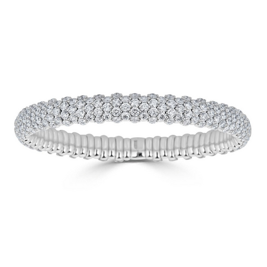 10.45ctw diamond stretch bracelet