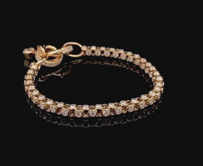 Double Sided Diamond Bracelet