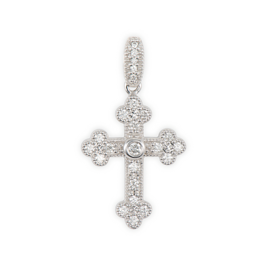 small Guinivere cross pendant